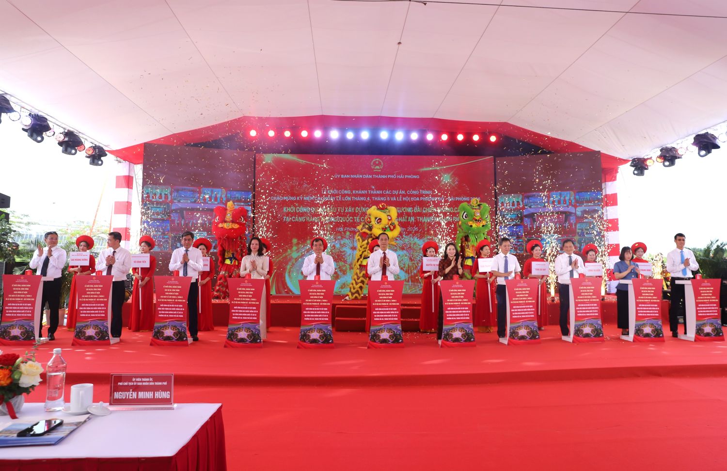 Hải Phòng khởi công Công viên Tượng đài Chiến thắng Cát Bi 119 tỷ đồng