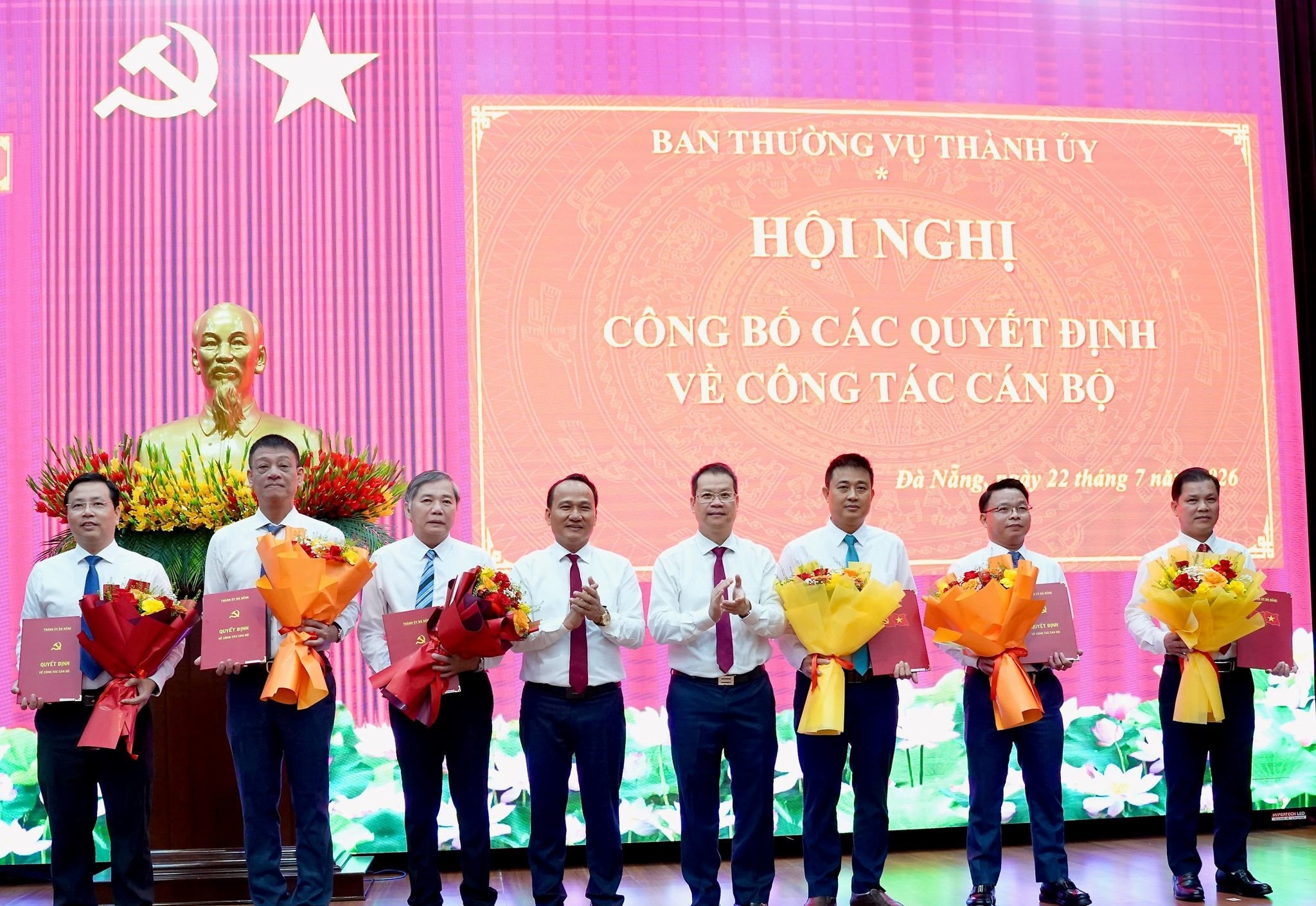Đà Nẵng công bố quyết định điều động, bổ nhiệm nhiều cán bộ chủ chốt