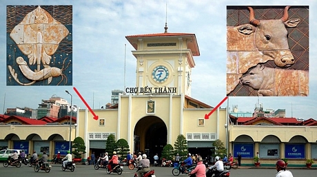 Điều ít biết về tác giả của 12 bức phù điêu tại chợ Bến Thành