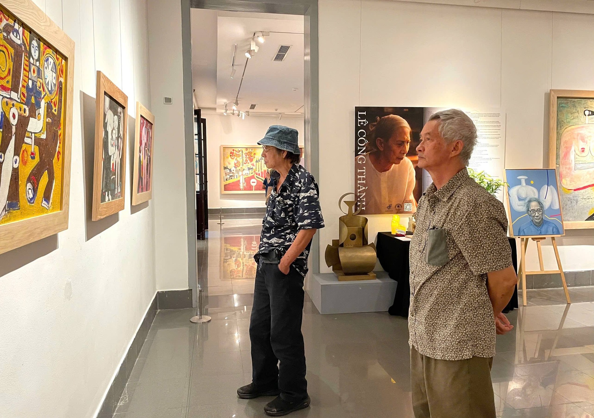 Thế giới nghệ thuật của Lê Công Thành: Nơi hội họa và điêu khắc soi chiếu lẫn nhau