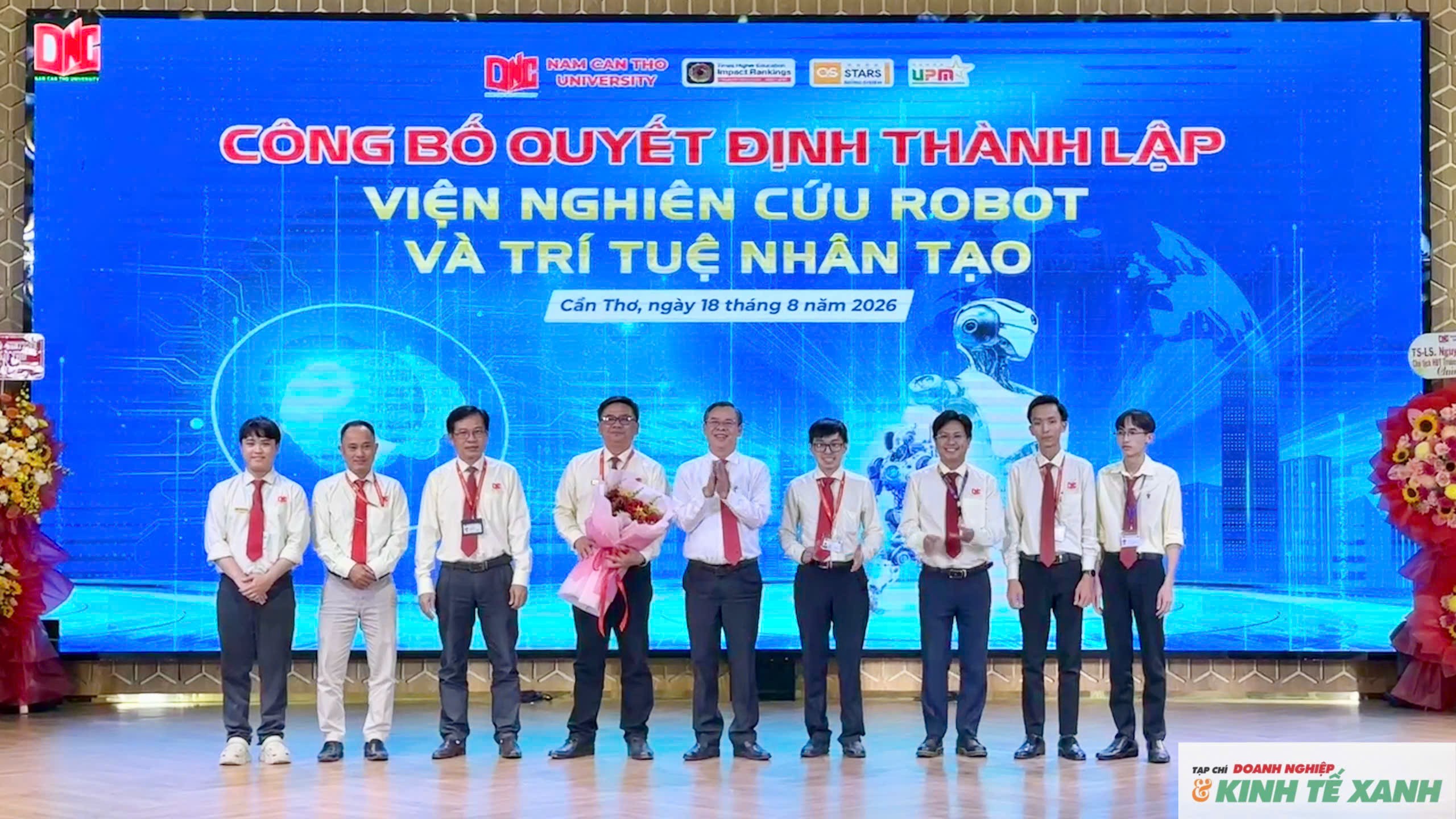 Đại học Nam Cần Thơ thúc đẩy đổi mới sáng tạo với Viện Robot - AI và doanh nghiệp công nghệ