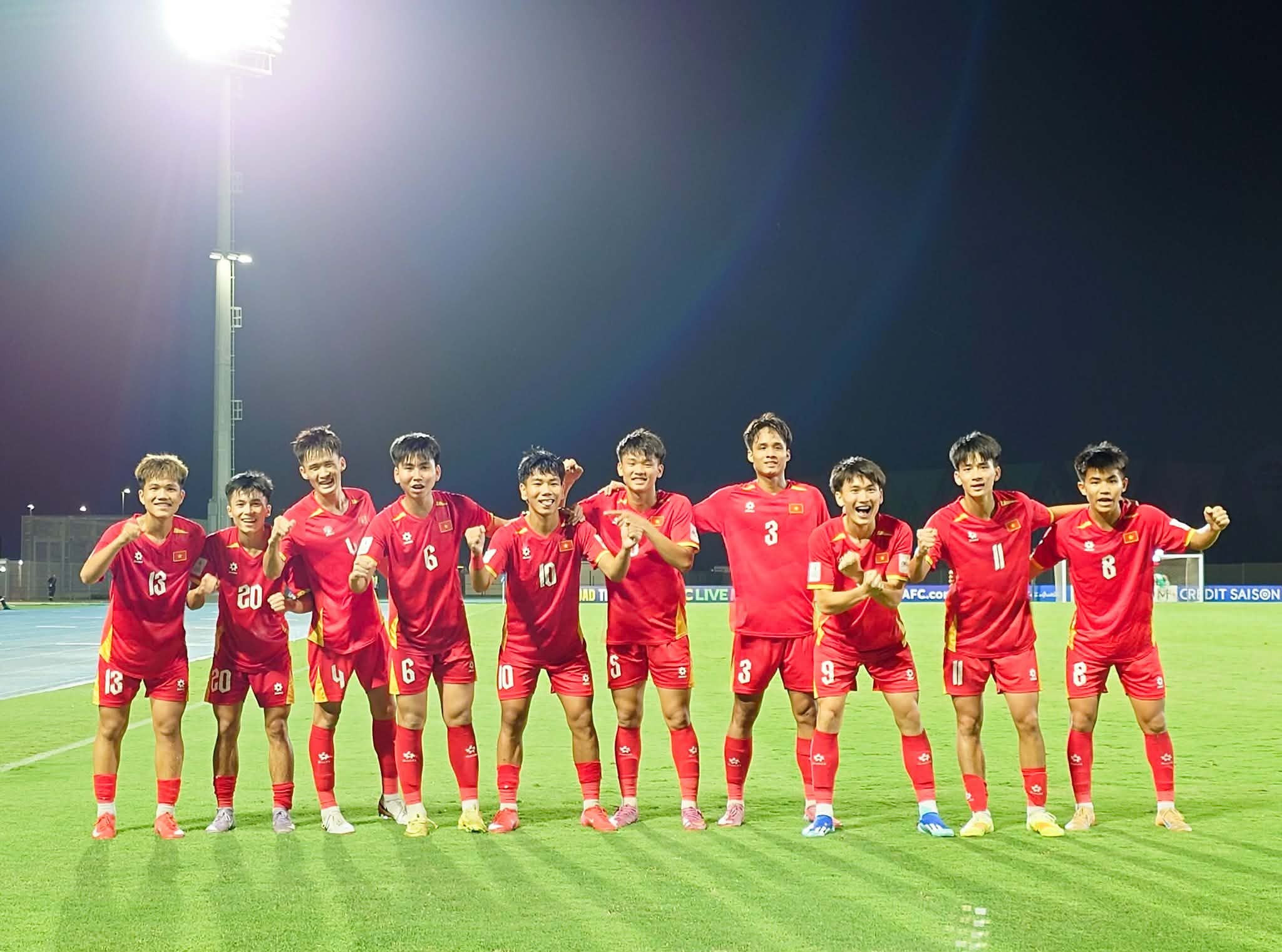 Thắng ngược U17 UAE, U17 Việt Nam lần đầu tiên đoạt vé tham dự World Cup