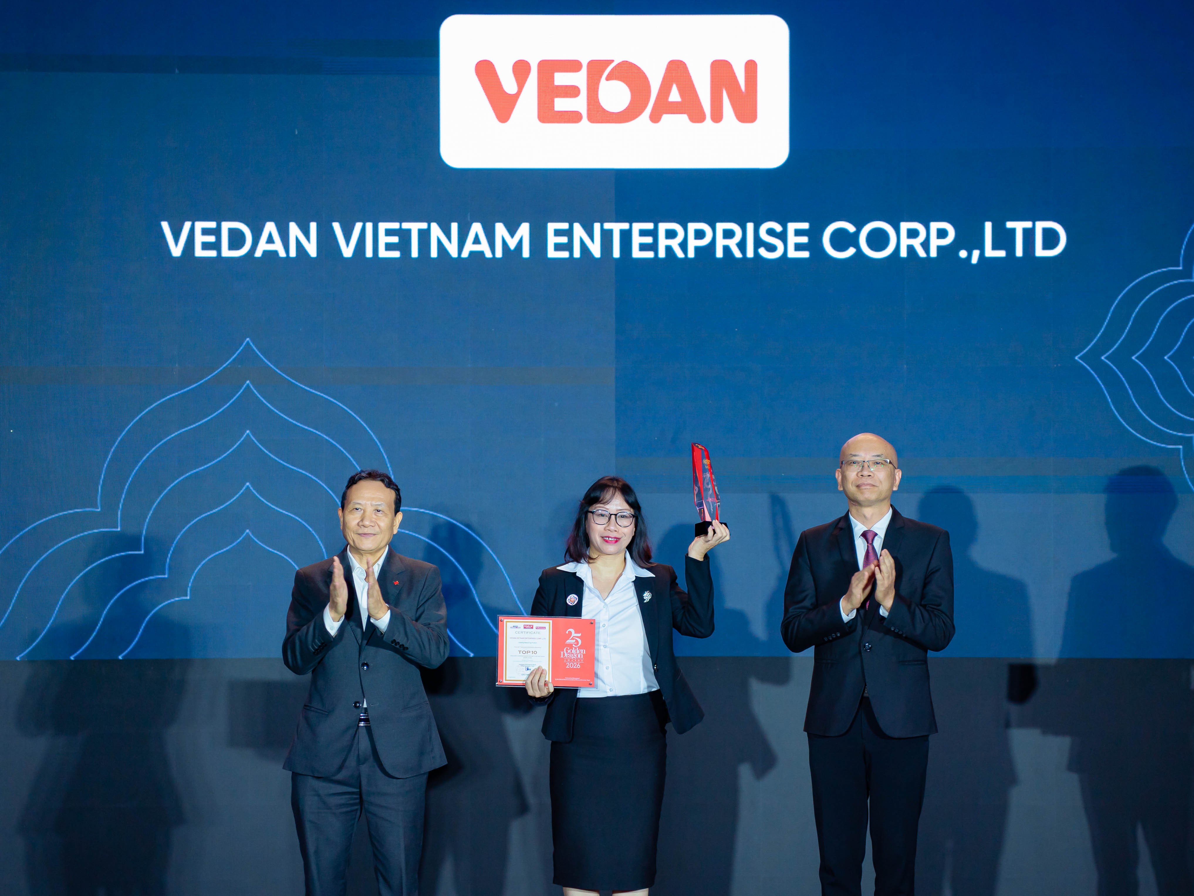 Vedan Việt Nam được vinh danh 