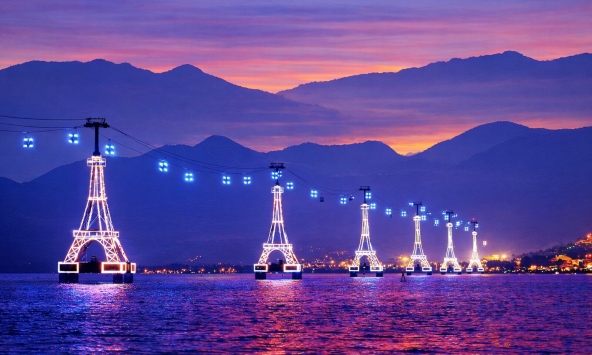Cáp treo Vinpearl Nha Trang lọt Top cáp treo đẹp nhất châu Á