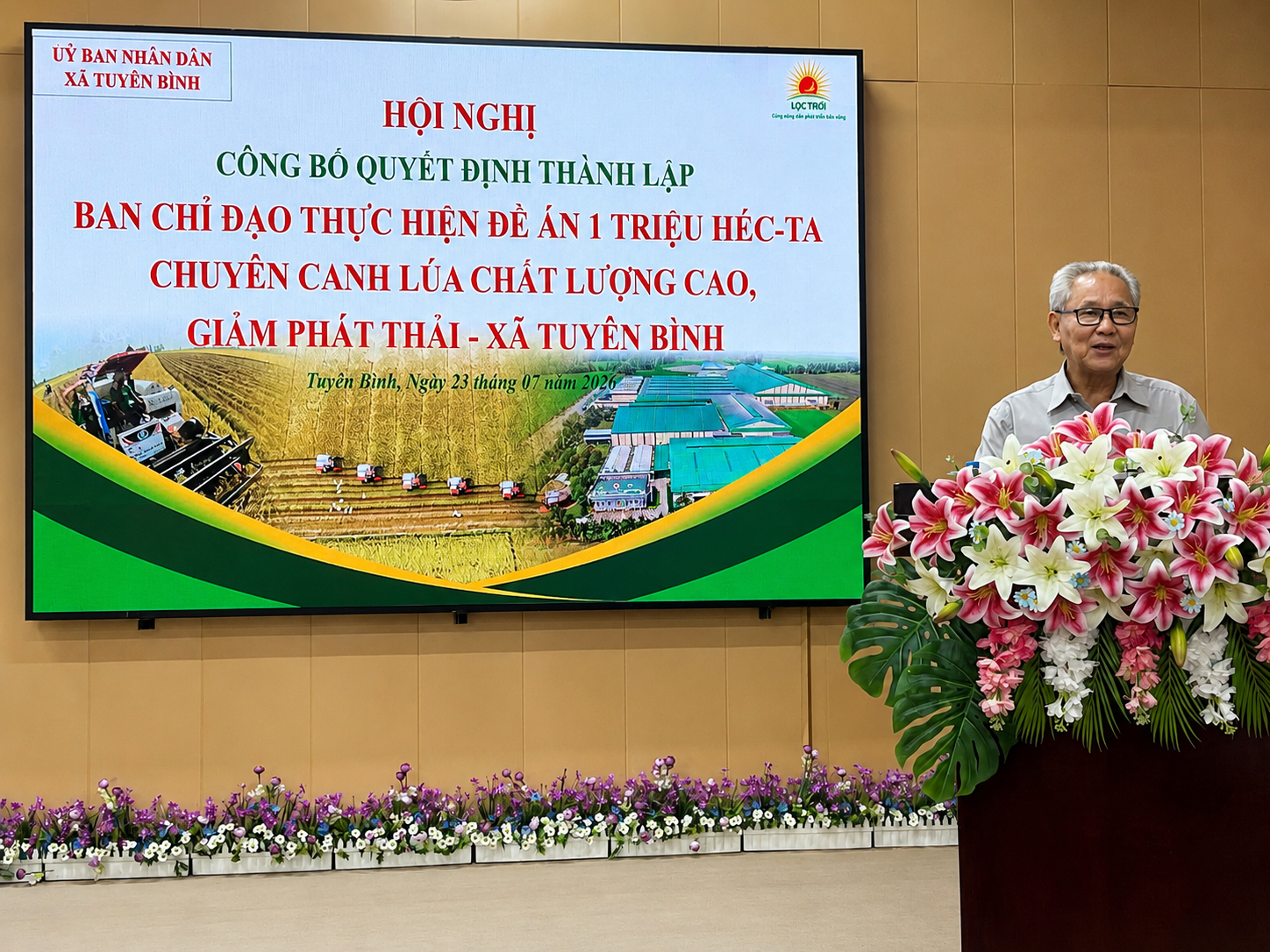Tây Ninh triển khai Đề án 1 triệu héc-ta lúa chất lượng cao, gắn với tăng trưởng xanh