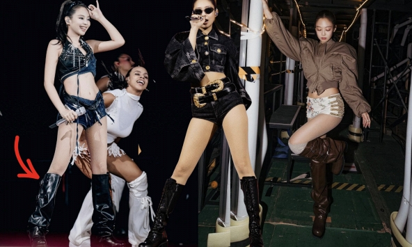 Đôi boots chỉ hơn 2 triệu Jennie thường mang ở concert, hội mê nhạc biết chưa?