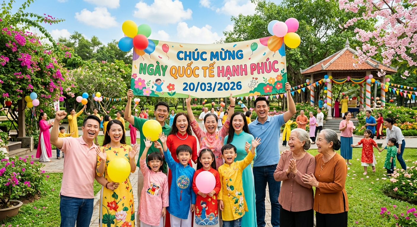 Ngày Quốc tế Hạnh phúc 20/3: Bình đẳng mở lối cho gia đình hạnh phúc