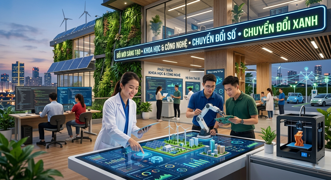 Triển khai phong trào thi đua “Đổi mới sáng tạo, phát triển khoa học, công nghệ, chuyển đổi số, chuyển đổi xanh”