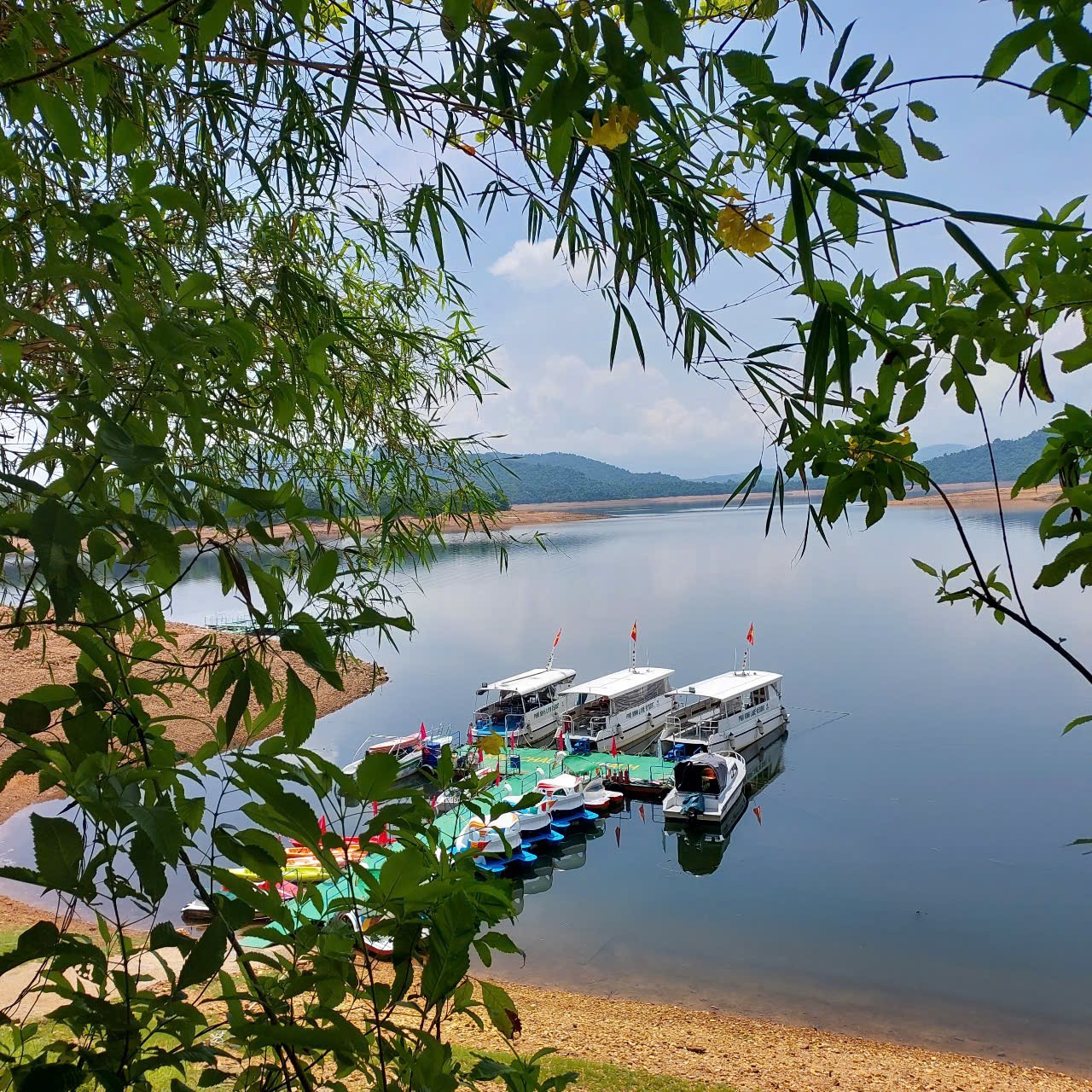 Hồ Phú Ninh - ký ức xanh giữa đại ngàn