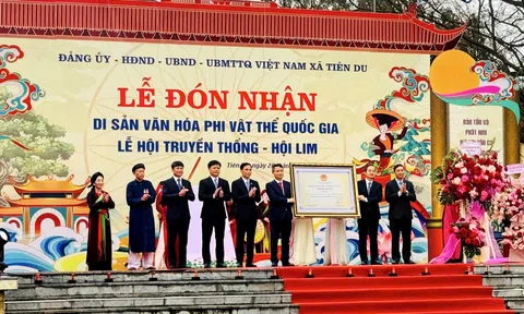 Bắc Ninh: Lễ hội truyền thống Hội Lim được công nhận danh hiệu Di sản văn hoá phi vật thể Quốc gia