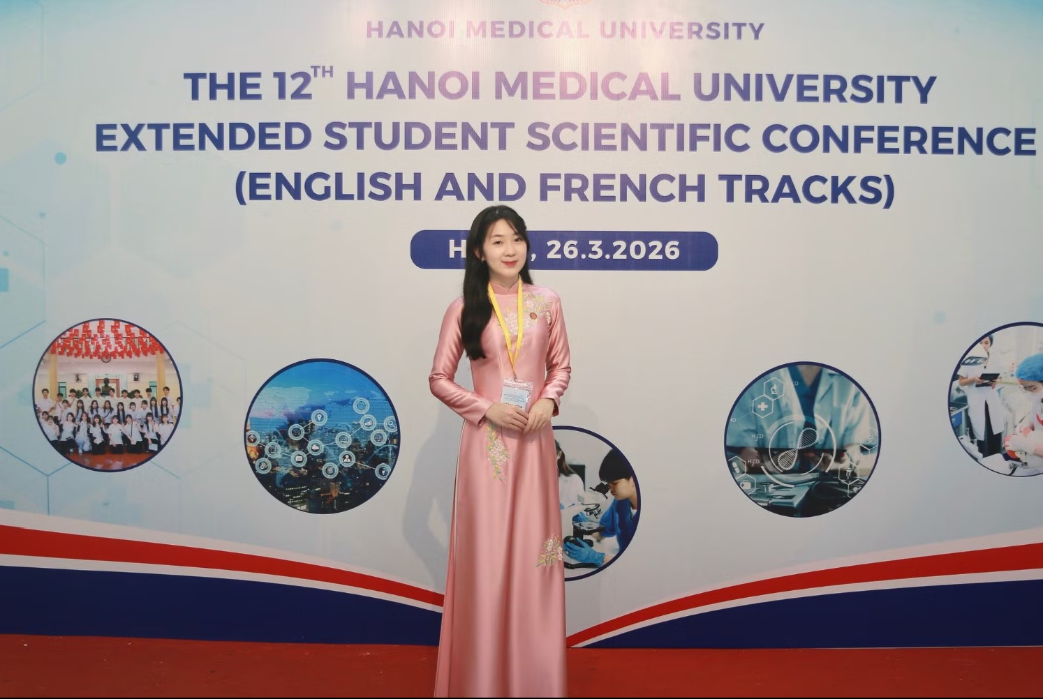 Nữ sinh Đại học Y Hà Nội giành giải Nhất với nghiên cứu theo dõi dinh dưỡng bệnh nhân ICU tại Hội nghị Khoa học