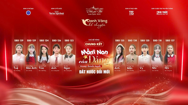 TOP 10 BẢN LĨNH NHẤT CHÍNH THỨC TRANH TÀI TẠI CHUNG KẾT OANH VÀNG KỂ CHUYỆN 